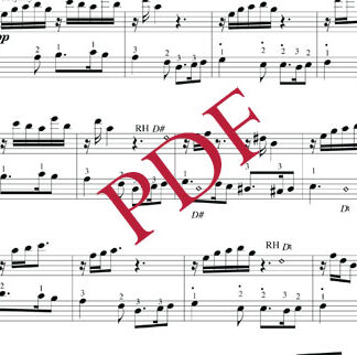 Downloadable sheet music (PDF)